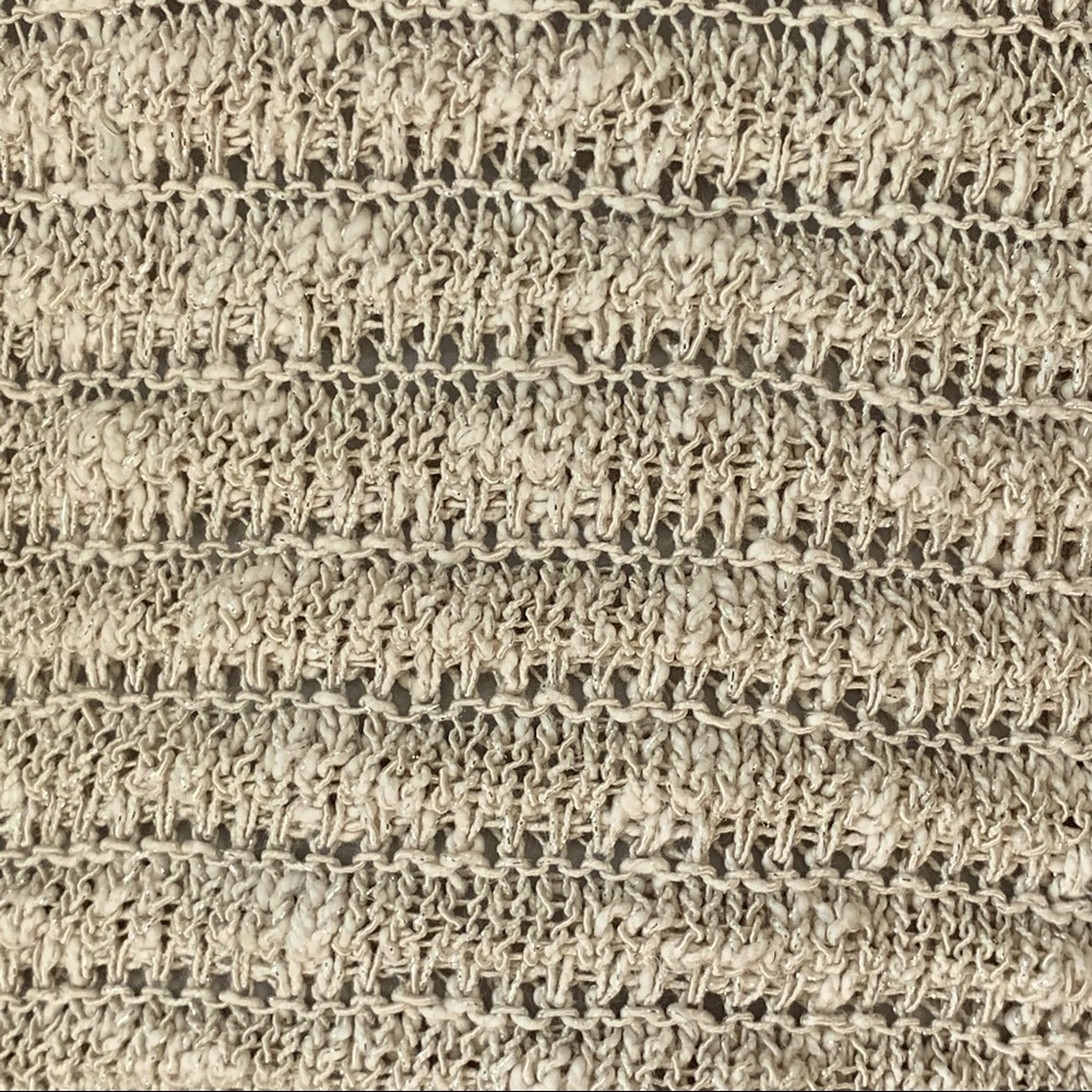 ABERCROMBIE & FITCH Crochet Knit Racerback Sweater Tank - Picture 6 of 13